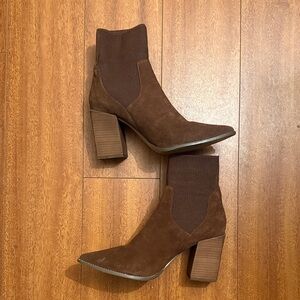 Steve Madden Chocolate Heeled Boots